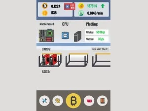 Bitcoin clicker